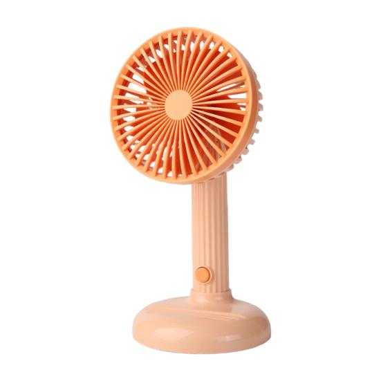 Personal Handheld Fan with Detachable Base 3 Speeds USB Rechargeable Small Desktop Fan Adjustable 90 Degree Tilt Mini Fan for Travel Indoor Outdoor