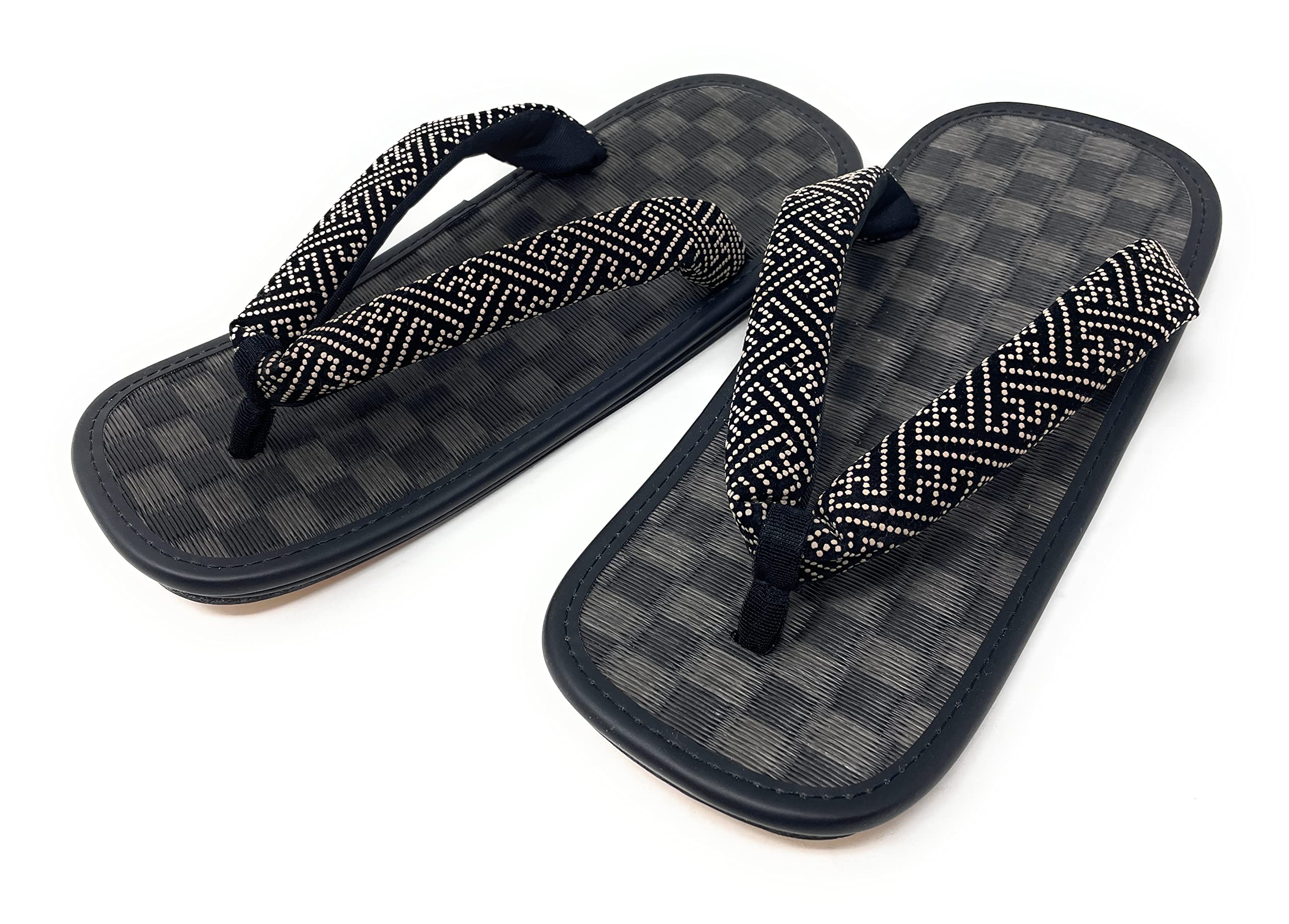 

Asakusa in Black Folding Geta Sandals with Cowhide with Japanese Shoe [Made Japan] Men s Soles, Saya (Super Comfortable!) Inden-style Straps. Men s чёрный