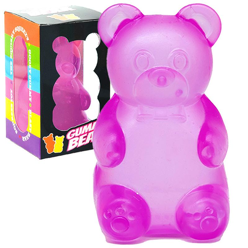 Acute Bear Nee Doh Maltose Squeeze Toy Dough Colorful Sensory Toy Creative New Item Desk Decoration Stress Relief Doll S