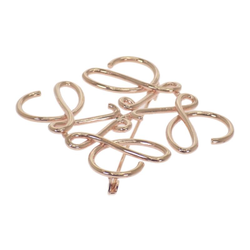 LOEWE  111.27.027 Brooch pink/Rose gold metal Women