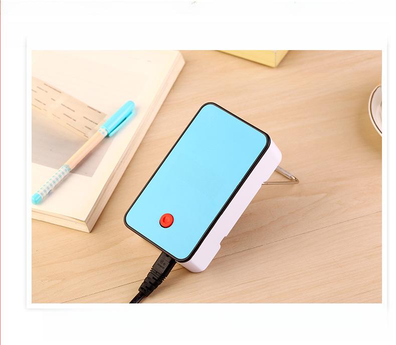 Compact Desktop Heater - Portable, Low Power for Home, Dorm, or Office