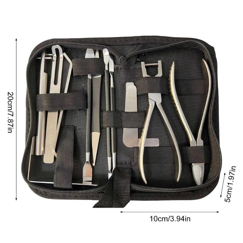 Saxophone Key and Spring Maintenance Set Saxophone Key Adjustment Tool Alloy Texture for Woodwind Instrument Care
