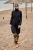 Muslimischer bescheidener islamischer Burkini-Strand-Schwimmanzug für Damen, Bademode, Hijab, Strandmode, Badeanzug 