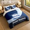 Bedding Set 1 Duvet Cover 2 Pillowcases BIRMINGHAM CITY Football Print Soft Bed Linen Bedroom Decor
