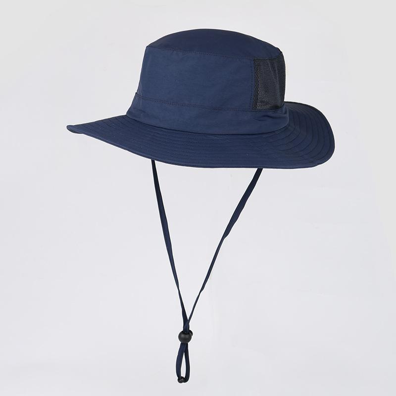 Bucket Hat Herren Outdoor Schnelltrocknend Dünn Atmungsaktiv Sonnenschutz Visor Damen Große Krempe Spritzwassergeschützt Lässiger Fischerhut