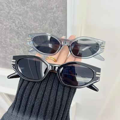 Vintage Women Fashion Square Sunglasses Retro Black Sun Glasses Female Male Eyewear