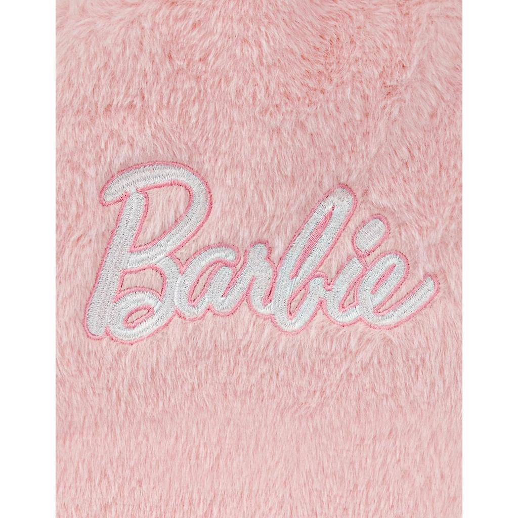 Barbie Womens/Ladies Appliqué Logo Hot Water Bottle Cover Set