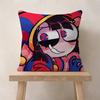 Anime The Amazing Digital Circus Kissenbezug Kissenhülle Kissenbezug Wohnzimmer Sofa Heimdekoration