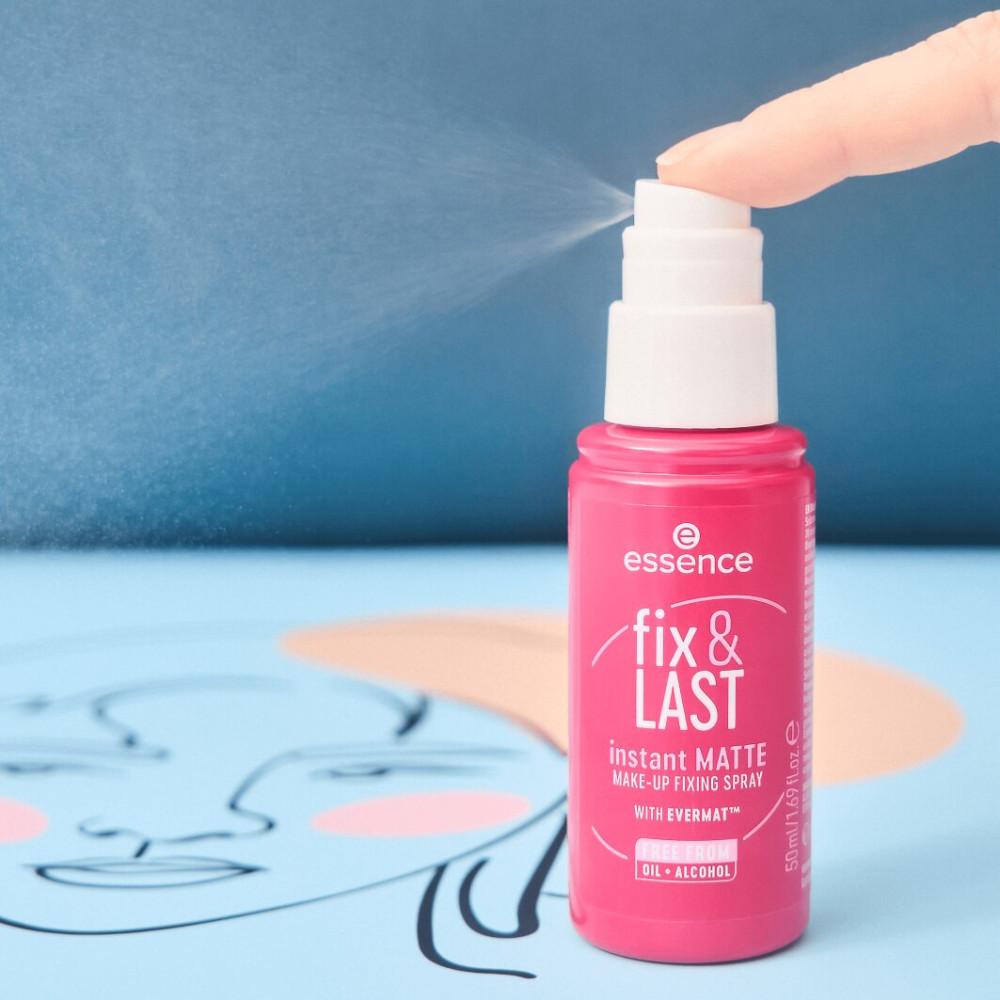 Essence Fix & Last Instant Matte Makeup Setting Spray - 