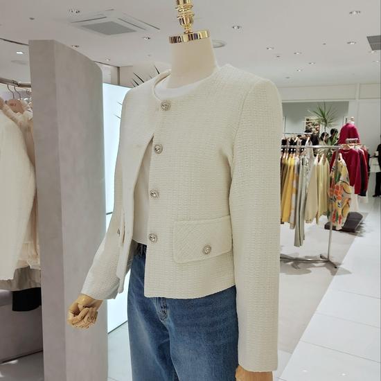 Ab.f.z Round Tweed Jacket