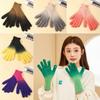 Gradient Color Touch Screen Mitten Cold-Proof Thicken Warm Gloves Winter Knitted Gloves  Driving