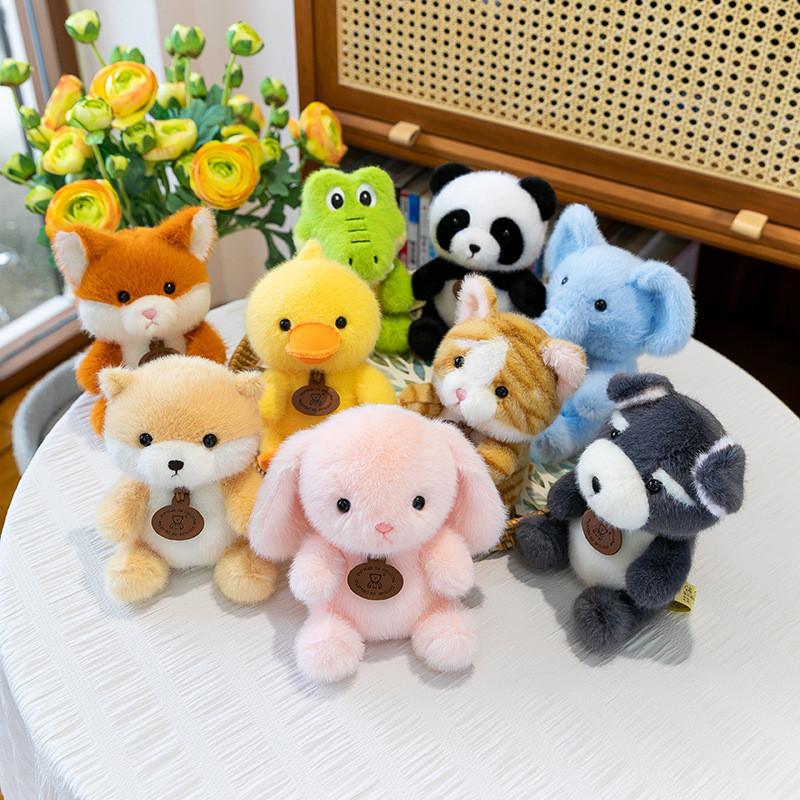 Yellow Duck Cat Elephant Crocodile Plush Toy Stuffed Animal Doll Decoration