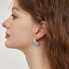 S925 Sterling Silver Needle High-End Chili Design Stud Earrings - Fashionable, Hollow, Simple Temperament