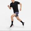 Nike T Shirts Men's Black Crew Neck Moderate Straight Fit DJ7816-010