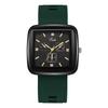 Chic Women's Square Silicone Strap Quartz Watch - Light Luxury & Casual Fashion
