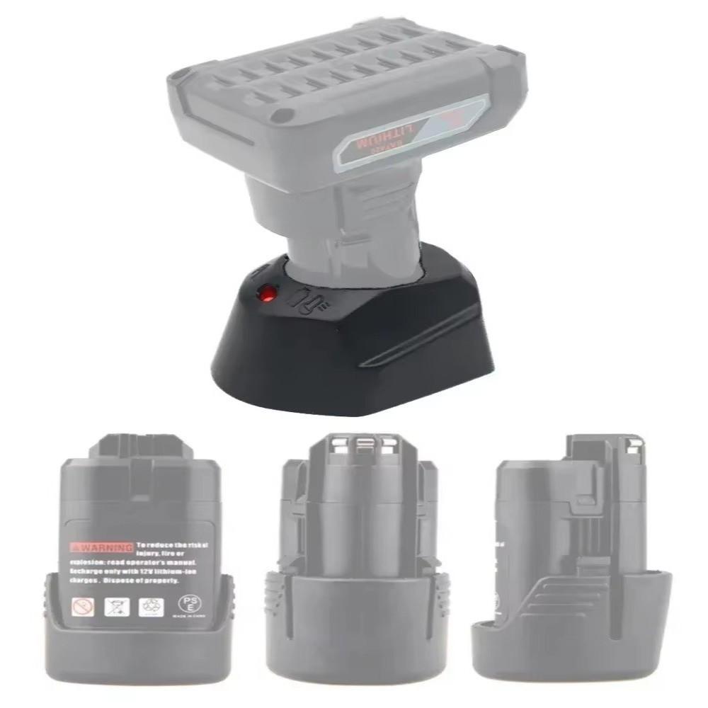 10.8/12V Lithium-ion Battery Charger Electric Drill Grinder Accessory Compact Charging Devices General-purpose Seat Charger