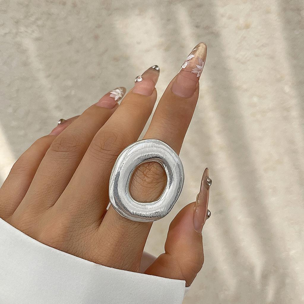 DIEZI Hip Hop Punk Irregular Metal Rings For Women Men Fashion Geometric Gold Silver Color Knuckle Joint Ring Jewelry 2025 New