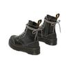 Dr. Martens Moreno Leer Mode Comfortabele Korte Laarzen Unisex laarzen Zwart 26961033