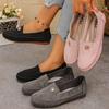 Multi-color Optional Soft Sole Hollow Out Breathable Flat Shoes Slip On Anti-slip Loafers