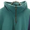 KILLER LOOP 90s 00s Old Long sleeve Half zip sweat M green Men's Used