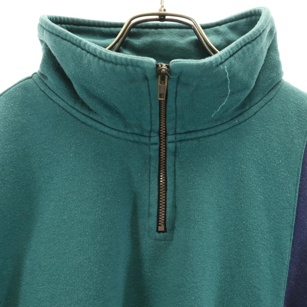KILLER LOOP 90s 00s Old Long sleeve Half zip sweat M green Men's Used