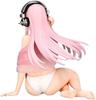 Super Sonico Noodle Stopper Figure White Bikini Ver. Approx. 11cm 1 Type Official