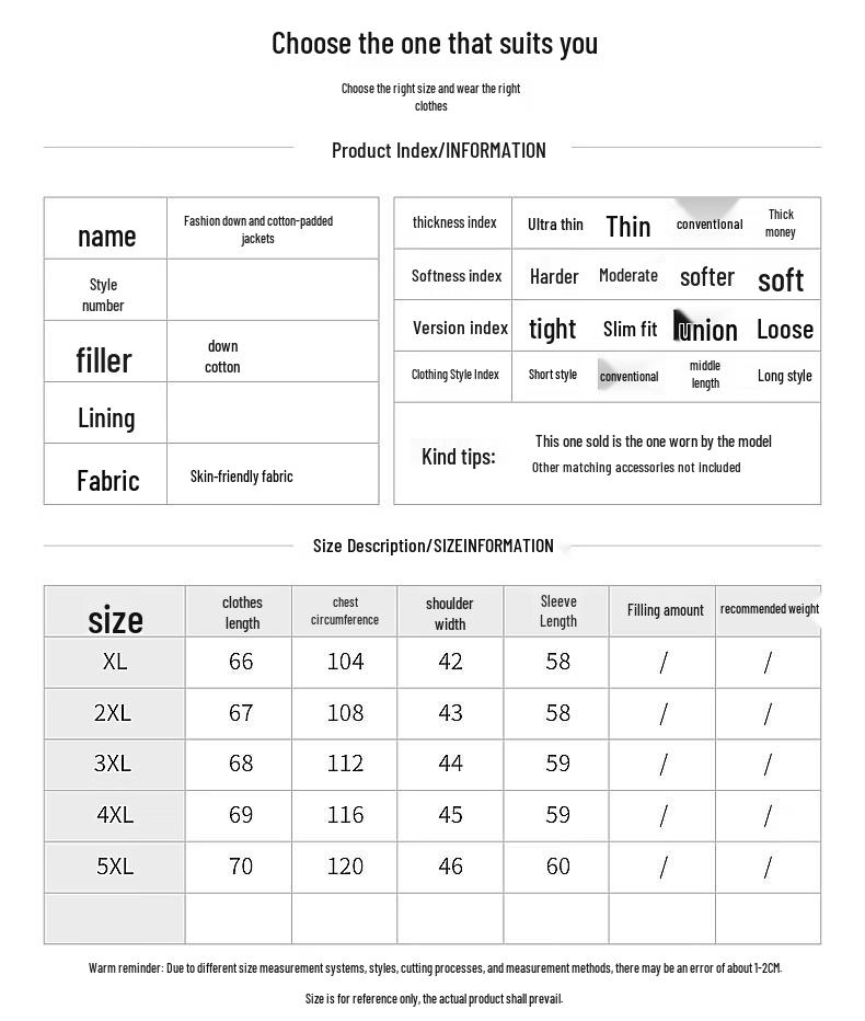 Hodo Women's Elderly Thick Padded Winter Jacket