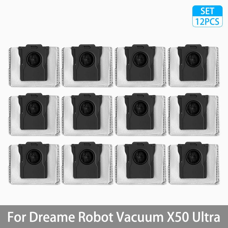 For Dreame X50 Ultra / S40 Enhanced Edition Vacuum Parts Main Roller Side Brush Hepa Filter Mop Cloth Dust Bag Accessories
