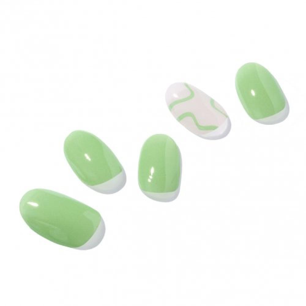 Uuuu Green Bikini Gel Nail NONE