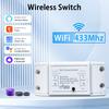 Tuya WiFi Smart Switch 433MHz Universal Breaker Timer Voice Control Smart Life APP Wireless Remote Control Support Alexa Google