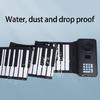 88 Keys Rolls Up Piano Keyboard Portable Soft Silicone Electronic Piano Musical Instrument Foldable Electronic Piano
