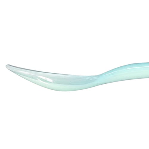 Okabe Western Tableware, Gentle On the Mouth, Deep One-Piece Spoon, Small, Blue, KU-06B