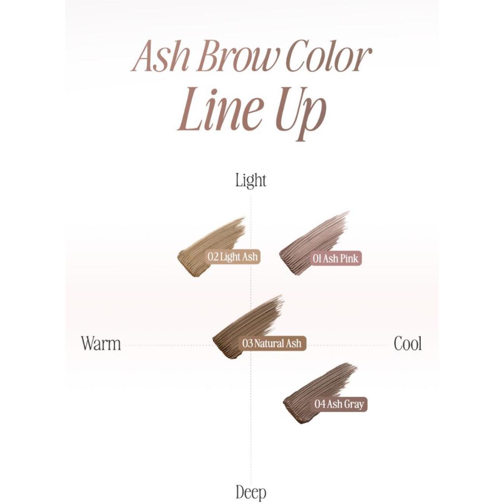 Clio Kill Brow Slim Ash Browcara (4 Colors)