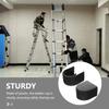 2Pcs Ladder Protective Covers Heavy Duty Plastic End Caps for Extension Ladders Aluminum Alloy Ladder Accessories