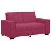 VidaXL 2-seater Sofa Bordeaux Red 120 Cm Velvet, Sofa, Two-seater Sofa, 2-seater Velvet Sofa, Layer, 4105014