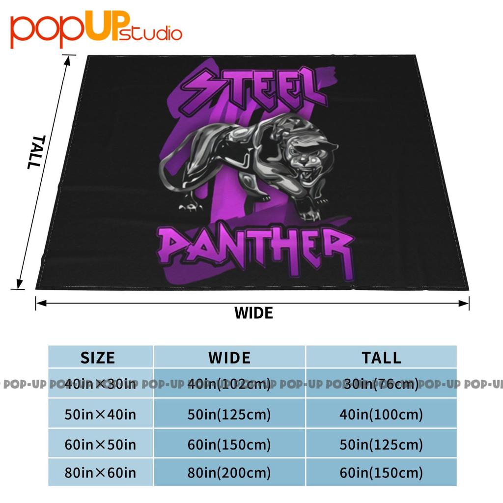 Panther Metal Rock Band Ultra-Soft Blanket Quilt Winter Sofa Cover Bed Covers