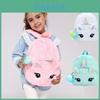 Rucsac de pluș Fetiță Unicorn Pentru Preșcolari Cu Model de Animal Pentru Copii Mici