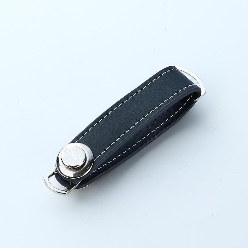 Car Key Pouch Bag Case Wallet Holder Chain Key Wallet Ring Collector Housekeeper Pocket Key Organizer Smart Leather Keychain