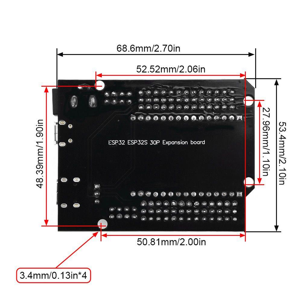 ESP32 Development Board WiFi&Bluetooth Ultra-Low Power Consumption Dual Core ESP-32S ESP32-WROOM-32D/32U 38pin Expansion Board