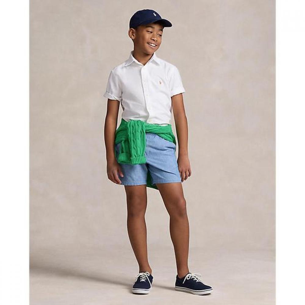 Polo Kids Мальчик Поло Prepster Шамбре Шорты Cwposhoy4g20109450 8