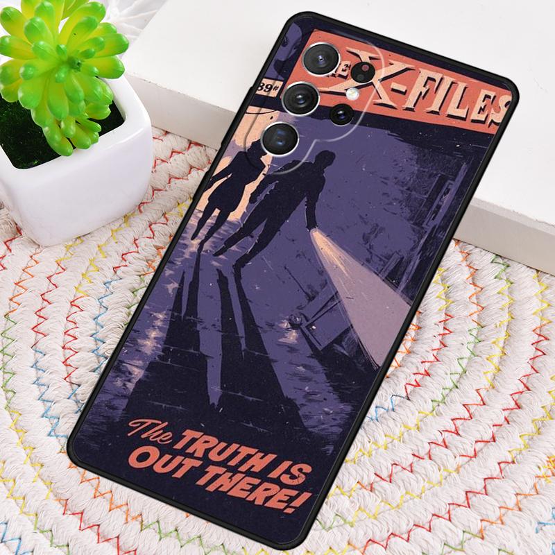 The X Files I want to believe soft TPU Phone Case For Samsung Galaxy note 10 pro S26 S25 S24 S23 S22 Ultra Plus S21 FE S20 Cover
