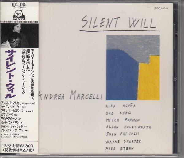 

CD ANDREA MARCELLI - Silent Will POCJ1015PROMO FORECAST 1990 Japan ObiJazz Used