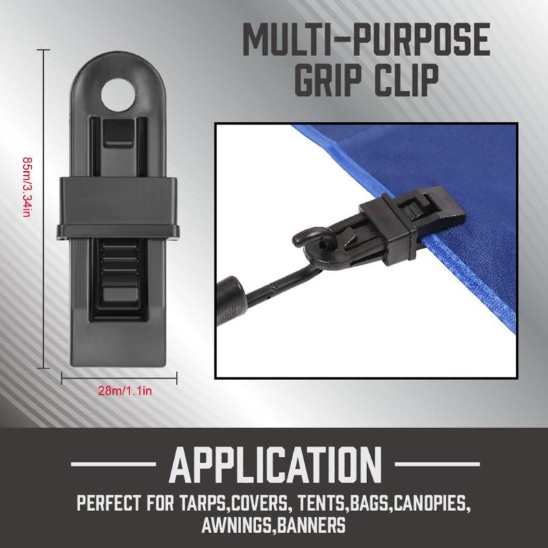 Multipurpose Anti Slip Elastic Straps Bungee Ropes Cord For Motorcycle Bicycles Cargo Secure Fastening No Tools Needed