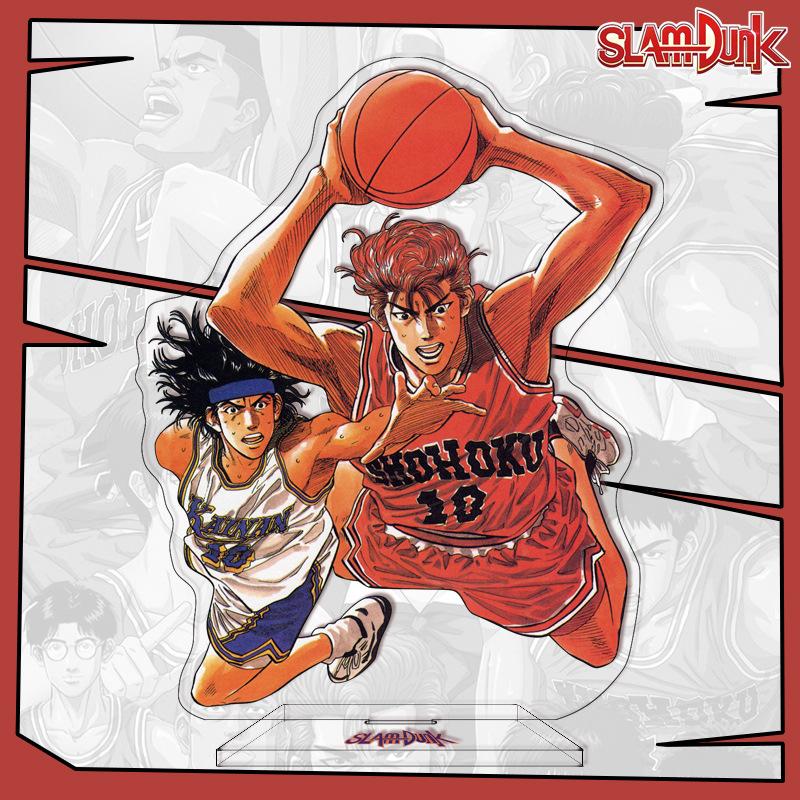Supporto Acrilico Anime Slam Dunk 16cm Supporto Acrilico Personalizzabile Fornitura Transfrontaliera Alto Qualità Superiore Merchandising Anime Slam Dunk