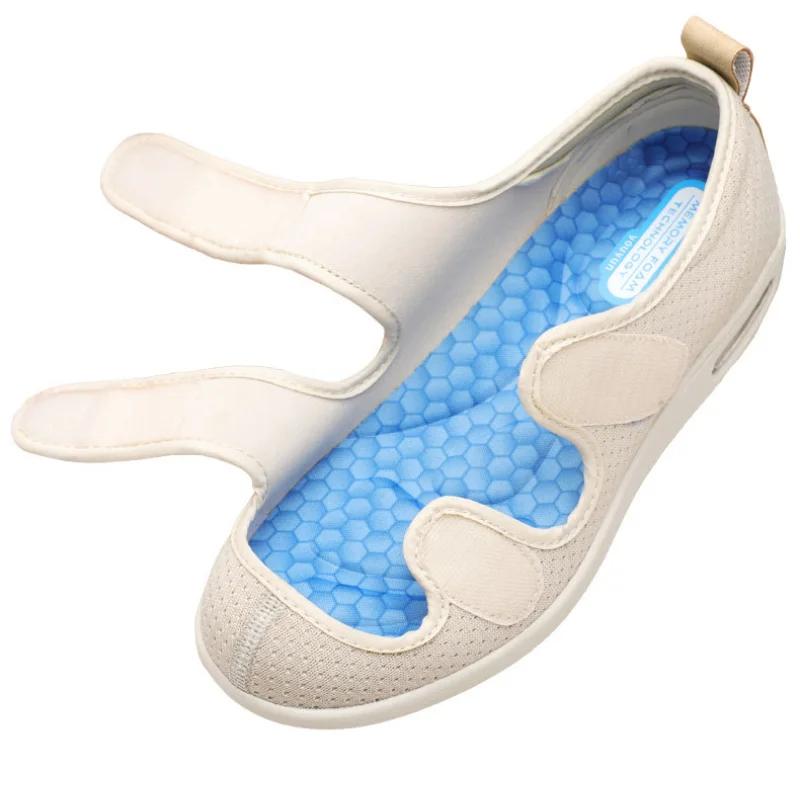 XIHAHA Scarpe Sandali Mamma Papà Ortopedici Piedi Larghi Gonfi Alluce Valgo Regolabili Morbidi Comodi Scarpe Diabetici Donna
