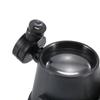 Removable Portable Steel Watch Head Led Glass 15X Eye Magnifier Loupe Circuit Jewelers