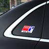 3D Aluminum Car Body Rear Trunk Tail Stickers Decal Center Cover For E2 Sline A1 Q2 B3 A4 8V 8L RS RS3 RS4 S5 RS6 Q1 S2 S3 TT E3