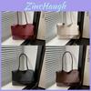 Womens Oversized Shoulder Bag With Stitching Detail For Street Style Fashion