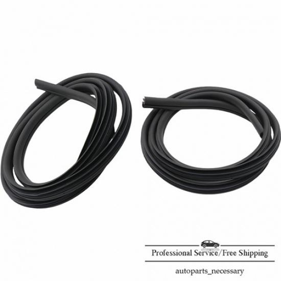 2X For 1997-04 Ford F-150 F-250 Door Weatherstrip Seal Rubber Front LH & RH New
