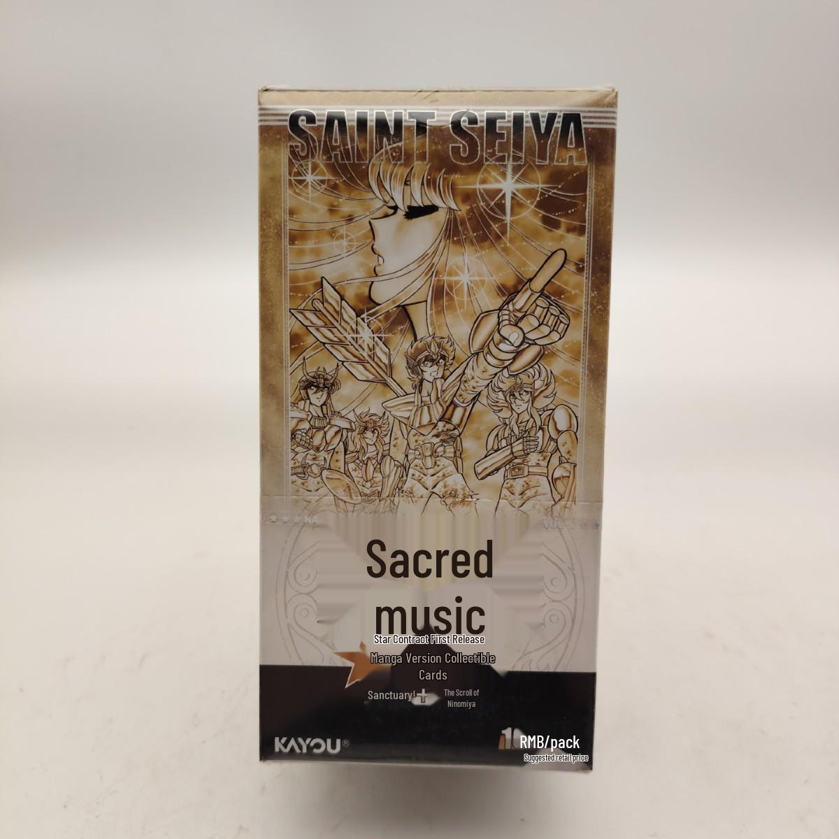Saint Seiya Manga Series Collectible Card Game - Classic Yellow Memory Edition